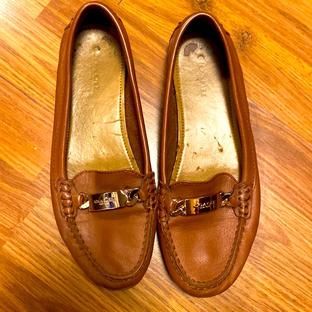 Coach loafers size 8